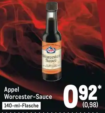 METRO Appel Worcester Sauce 140 ml Flasche Angebot