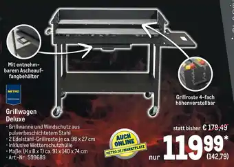 METRO Metro Professional Grillwagen Deluxe Angebot