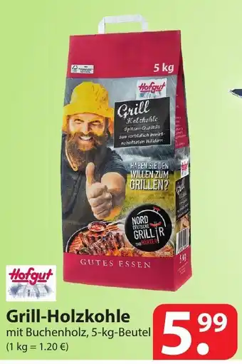 Famila Nord Ost Hofgut Grill Holzkohle 5kg Angebot