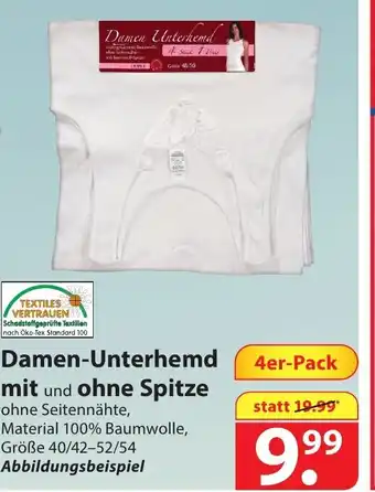 Famila Nord Ost Damen Unterhemd mit und ohne Spitze Angebot