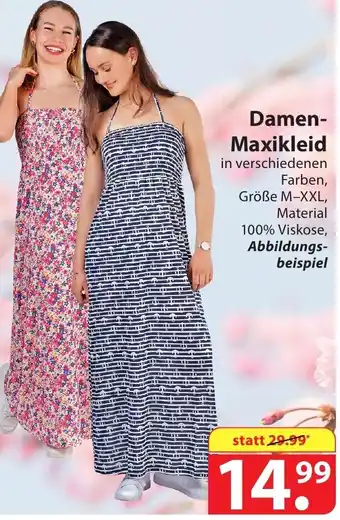 Famila Nord Ost Damen Maxikleid Angebot