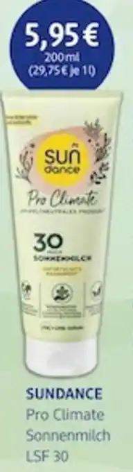 dm drogerie Sundance Pro Climate Sonnenmilch LSF 30 Angebot