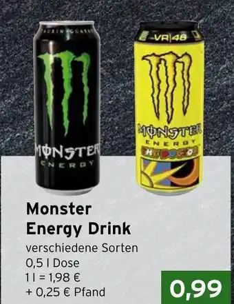 CAP Markt Monster Energy Drink 0,5L Angebot