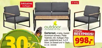 Möbel Inhofer Outdoor Gartenset Angebot