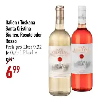 Galeria Markthalle Santa Cristina Bianco, Rosato o. Rosso 750ml Angebot