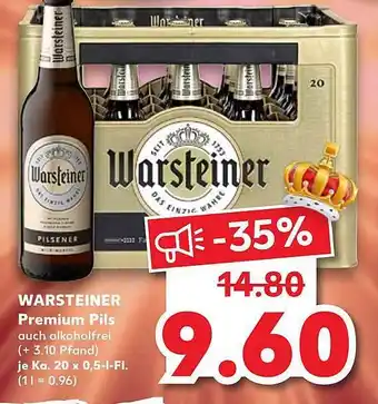 Kaufland Warsteiner Premium Pils Angebot