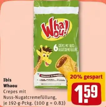 REWE PETZ Ibis Whaou! 192g Angebot