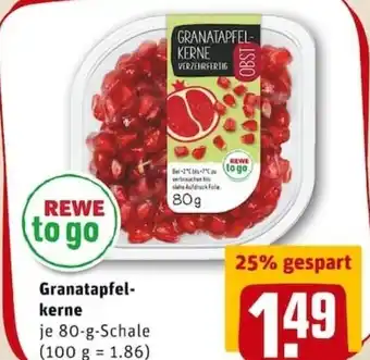 REWE PETZ Granatapfelkerne 80g Angebot