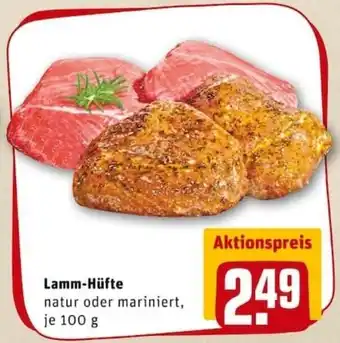 REWE PETZ Lamm Hüfte 100g Angebot