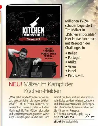 Weltbild Kitchen Impossible Tim Mälzer Angebot