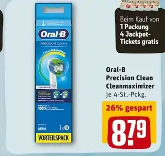 REWE PETZ Oral-B Precision Clean Cleanmaximiser Angebot