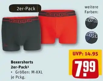 REWE PETZ Kappa Boxershorts 2er Pack Angebot