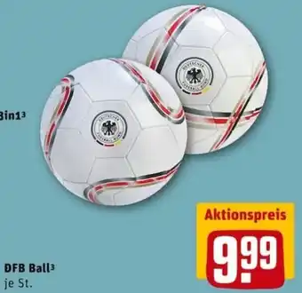 REWE PETZ DFB Ball Angebot