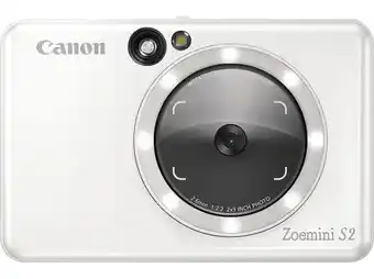 Saturn Canon zoemini s2 sofortbildkamera und fotodrucker, perlweiß Angebot