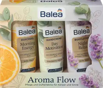 dm drogerie Balea geschenkset aroma flow 3tlg. Angebot