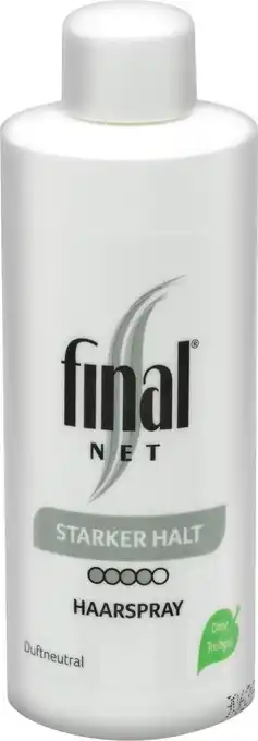 dm drogerie Final net haarspray duftneutral nachfüllpack Angebot