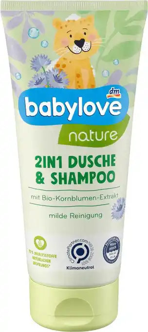 dm drogerie Babylove nature 2in1 dusche & shampoo Angebot