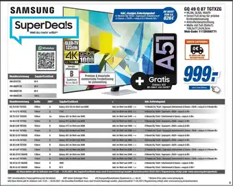 Expert Samsung 4k Qhdr Qled Tv Gq49q87tgtxzg Angebot