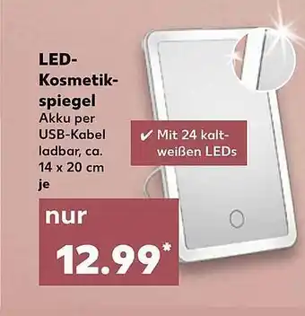 Kaufland LED-Kosmetikspiegel Angebot