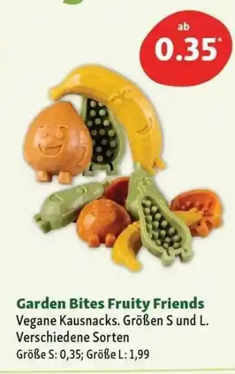 Fressnapf Garden Bites Fruity Friends Angebot