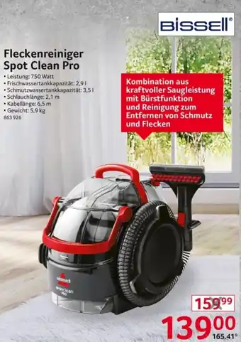 Selgros Bissell Fleckenreiniger Spot Clean Pro Angebot