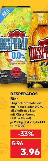 Kaufland Desperados Bier Angebot