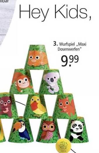 Weltbild Wurfspiel „maxi Dosenwerfen” Angebot