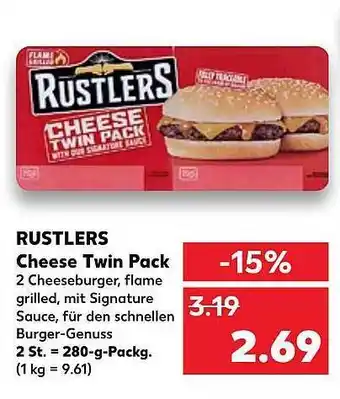 Kaufland Rustlers Cheese Twin Pack Angebot