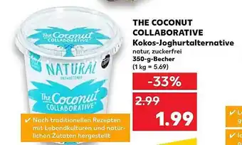 Kaufland The Coconut Collaborative Kokos-joghurtalternative Angebot