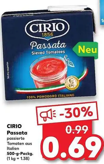 Kaufland Cirio Passata Angebot