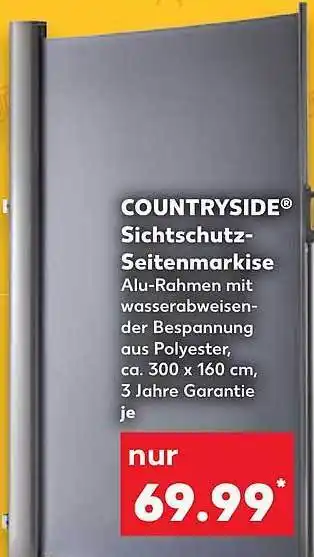 Kaufland Countryside Sichtschutz-seitenmarkise Angebot