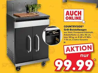 Kaufland Countryside Grill-beistellwagen Angebot