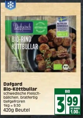 Edeka Dafgard Bio-Kottbullar 420g Angebot