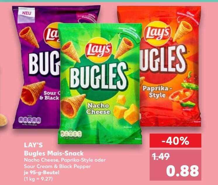 Lay's Bugles Maissnack Angebot bei Kaufland