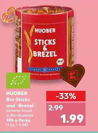 Kaufland Huober Bio-sticks Und -brezel Angebot