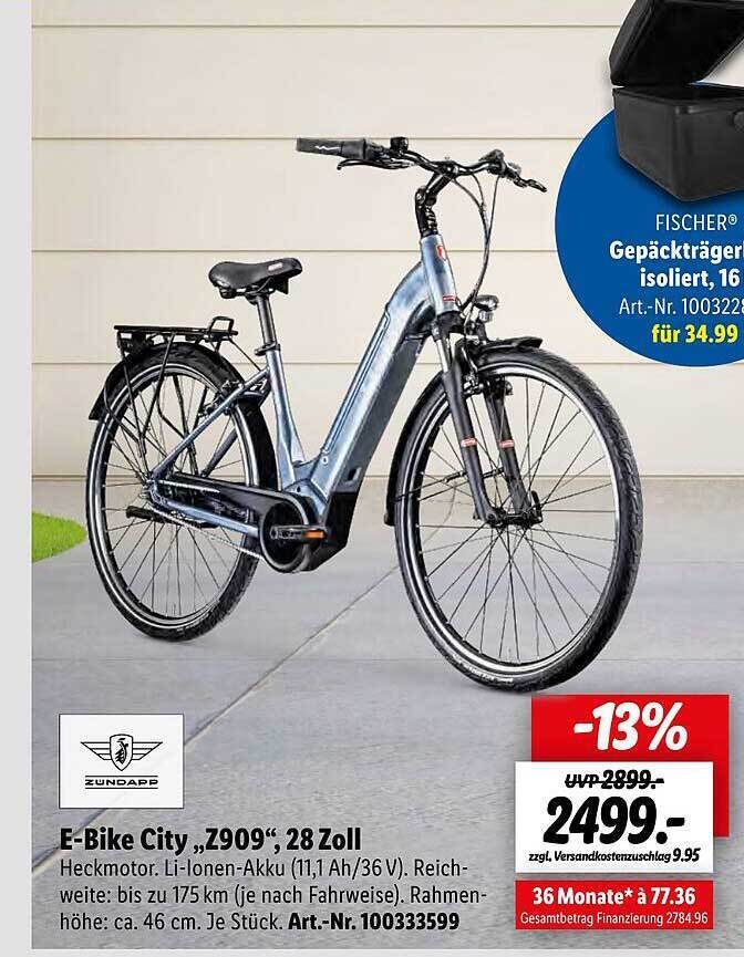 Lidl E Bike City Angebot