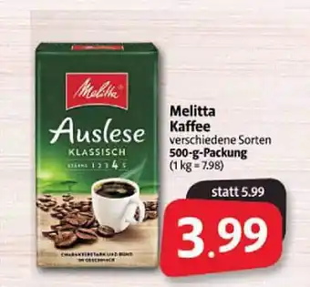 Markant Markt Melitta Kaffee Angebot