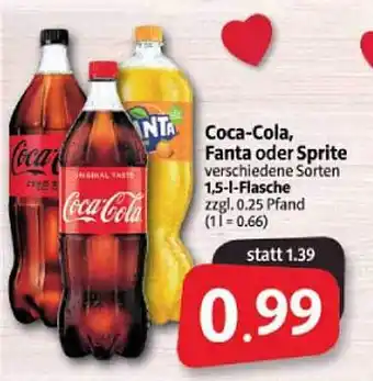 Markant Markt Coca-cola, Fanta Oder Sprite Angebot