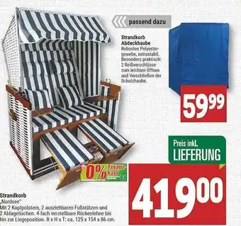 Marktkauf Strandkorb Nordsee Angebot