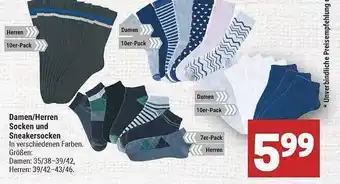 Marktkauf Damen Oder Herren Socken Und Sneakersocken Angebot