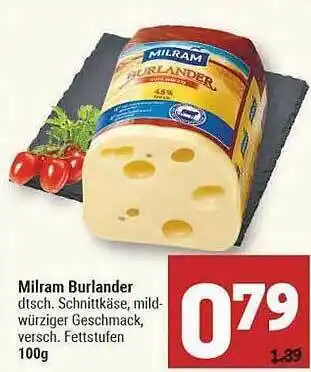 Marktkauf Milram Burlander Angebot