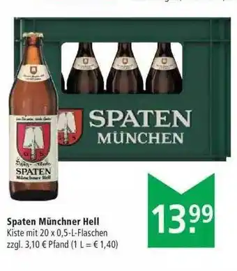 Marktkauf Spaten Münchner Hell Angebot