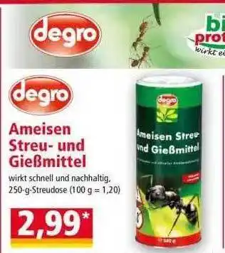 Norma Degro Ameisen Streu- Und Gießmittel Angebot
