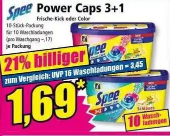 Norma Spee Power Caps 3+1 Angebot