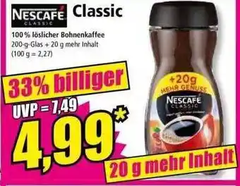 Norma Nescafe Classic Angebot