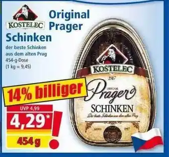 Norma Original Prager Schinken Angebot