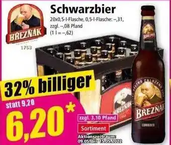 Norma Schwarzbier Breznak Angebot