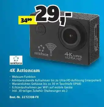 Conrad Renkforce 4k Actioncam Angebot