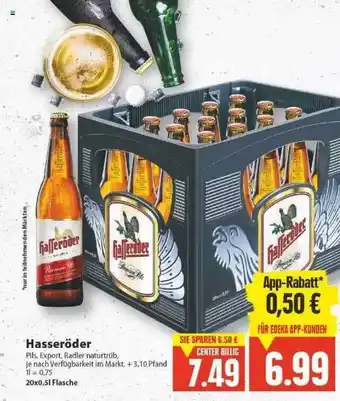 E-Center Hasseröder Angebot