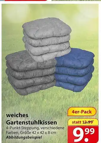 Famila Nord Ost Weiches Gartenstuhlkissen Angebot